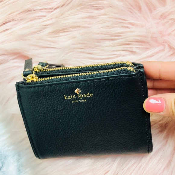 NWT AUTH Kate Spade Small Leather Malea Wallet - Picture 5 of 7